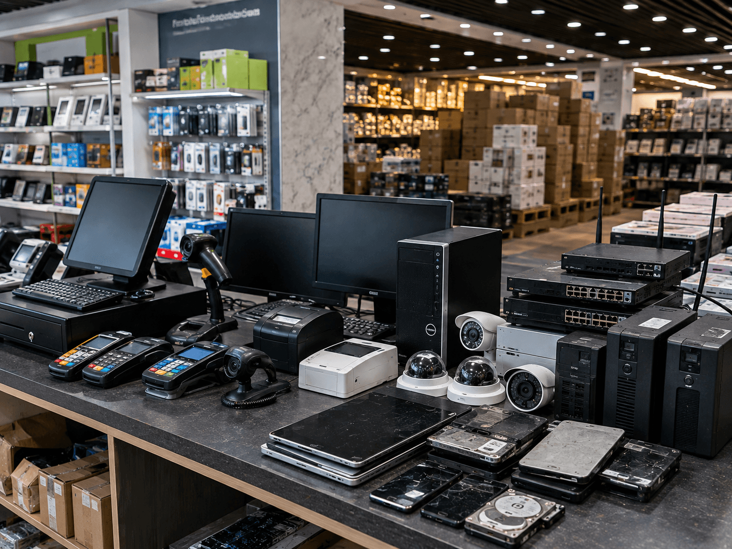 Retail & Wholesale e-waste and electronic scrap procurement