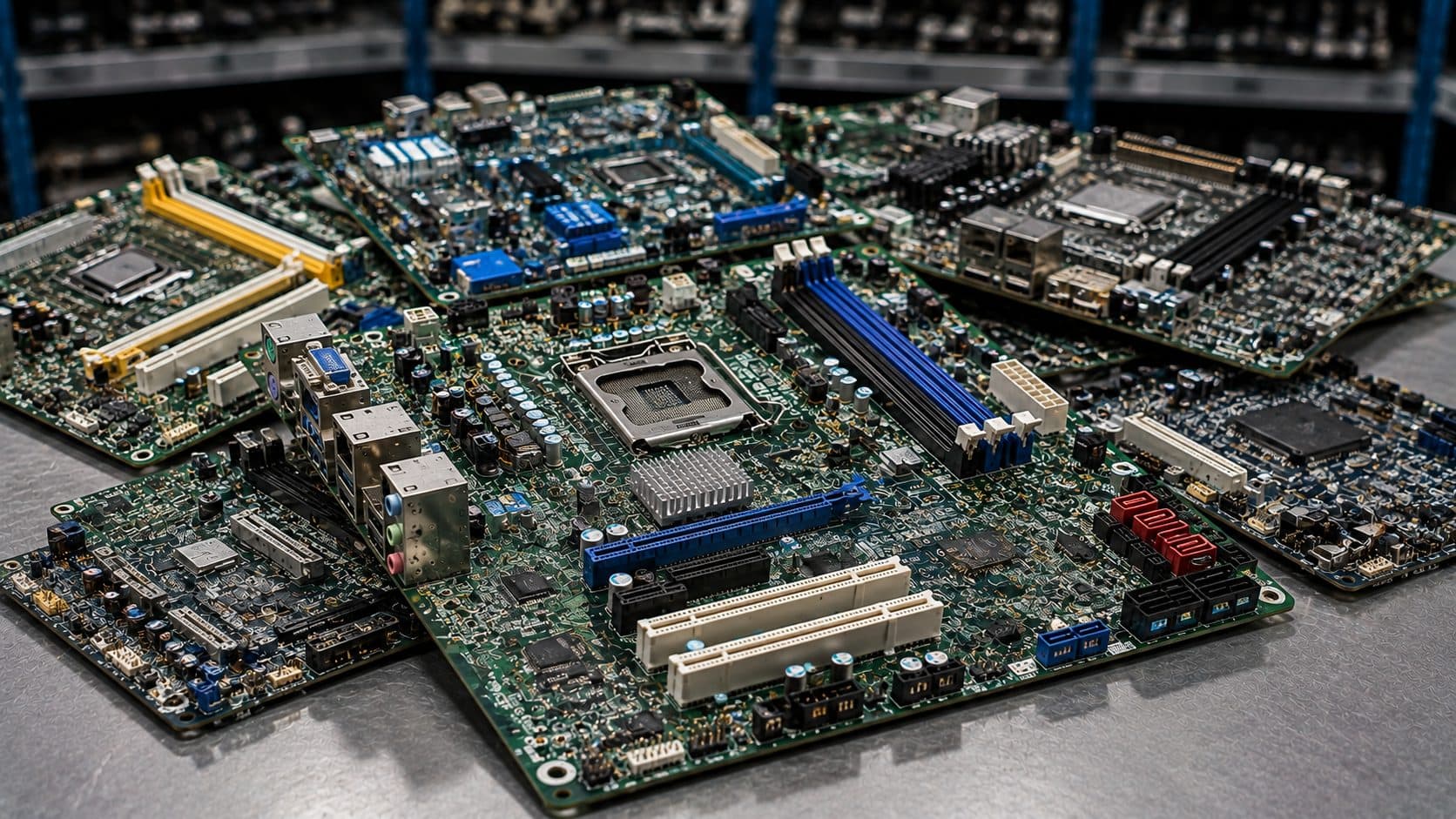 Computer PCB & Motherboard Scrap buyer and procurement