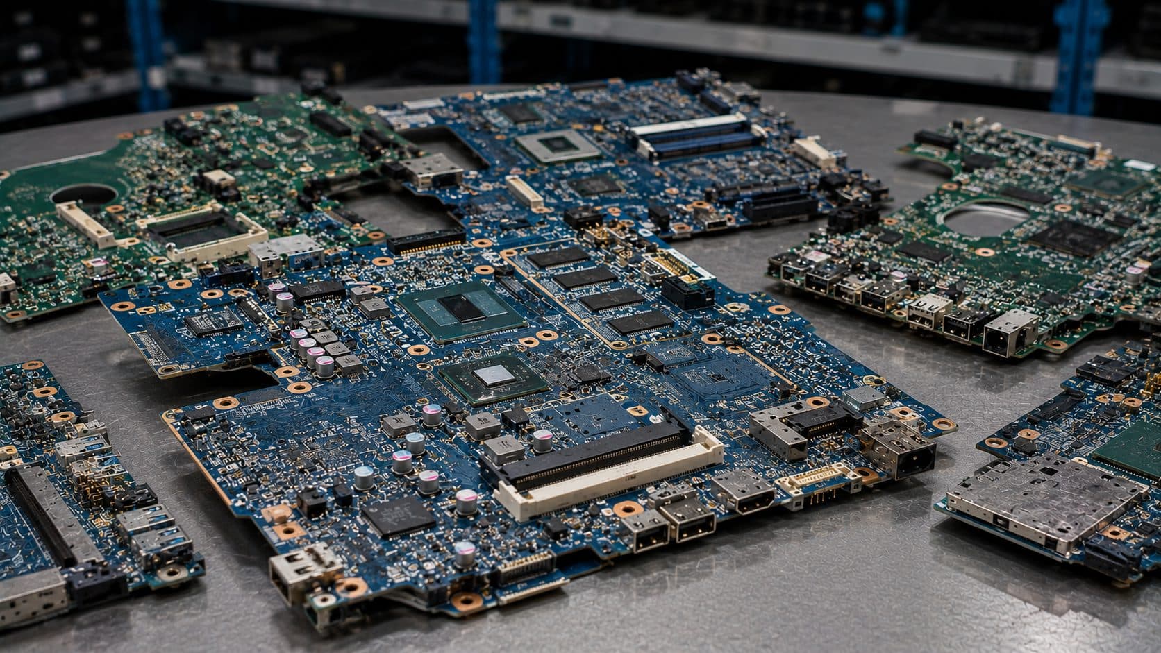 Laptop Motherboard & PCB Scrap buyer and procurement