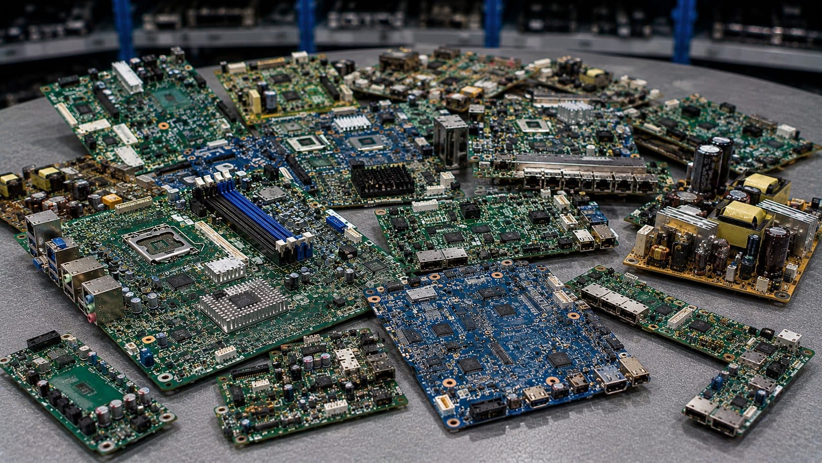 Mixed Electronic PCB Scrap buyer and procurement