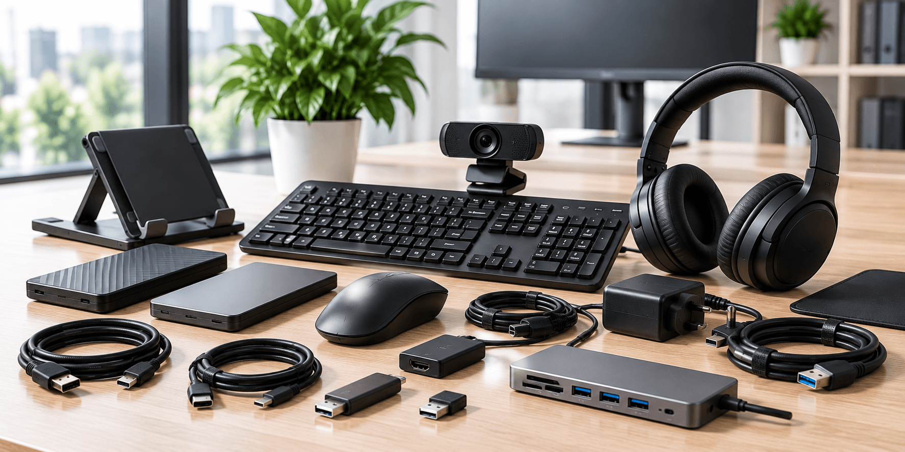 Electronic accessories for donation