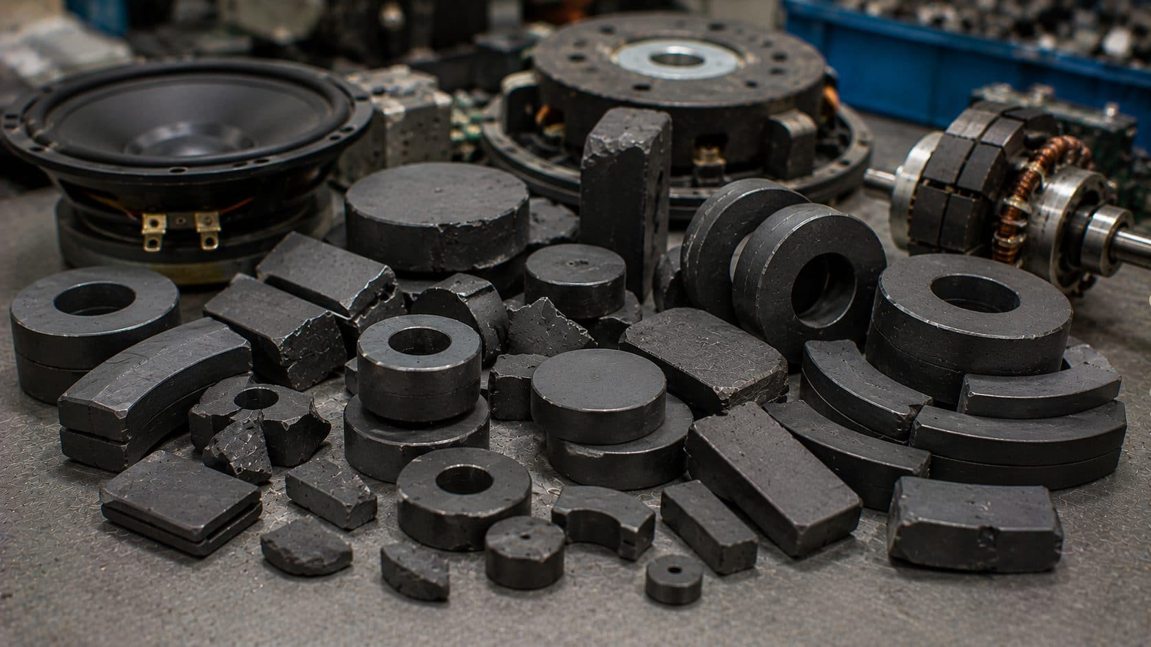 Ferrite Magnet Scrap buyer and procurement