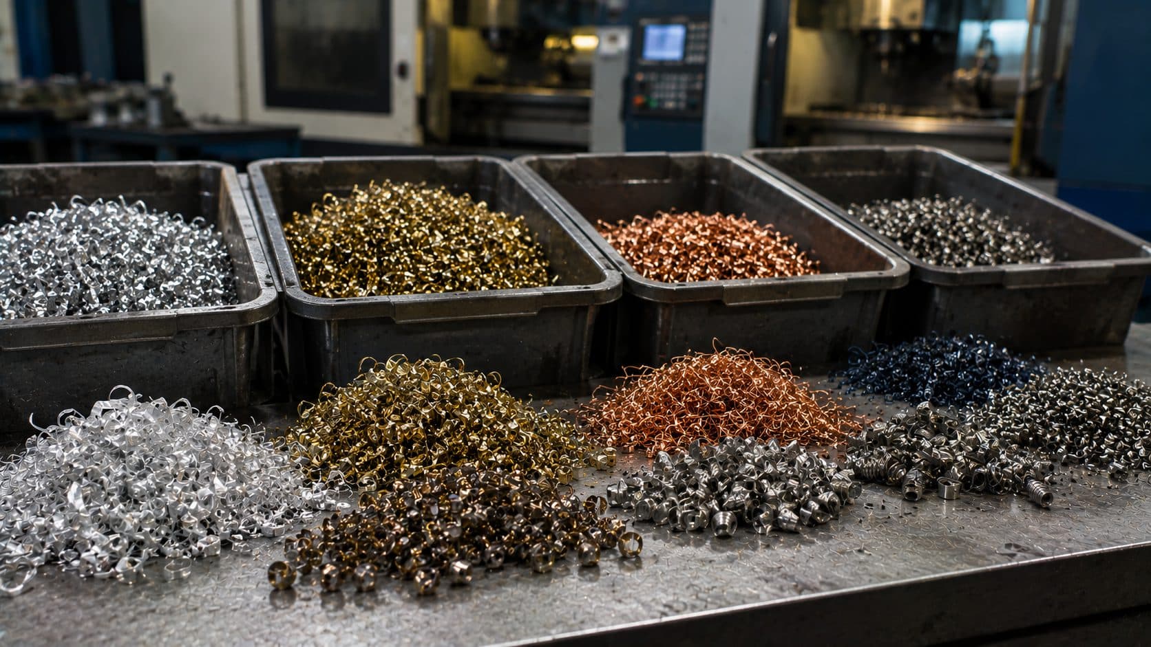 Metal Turnings & Machining Scrap buyer and procurement