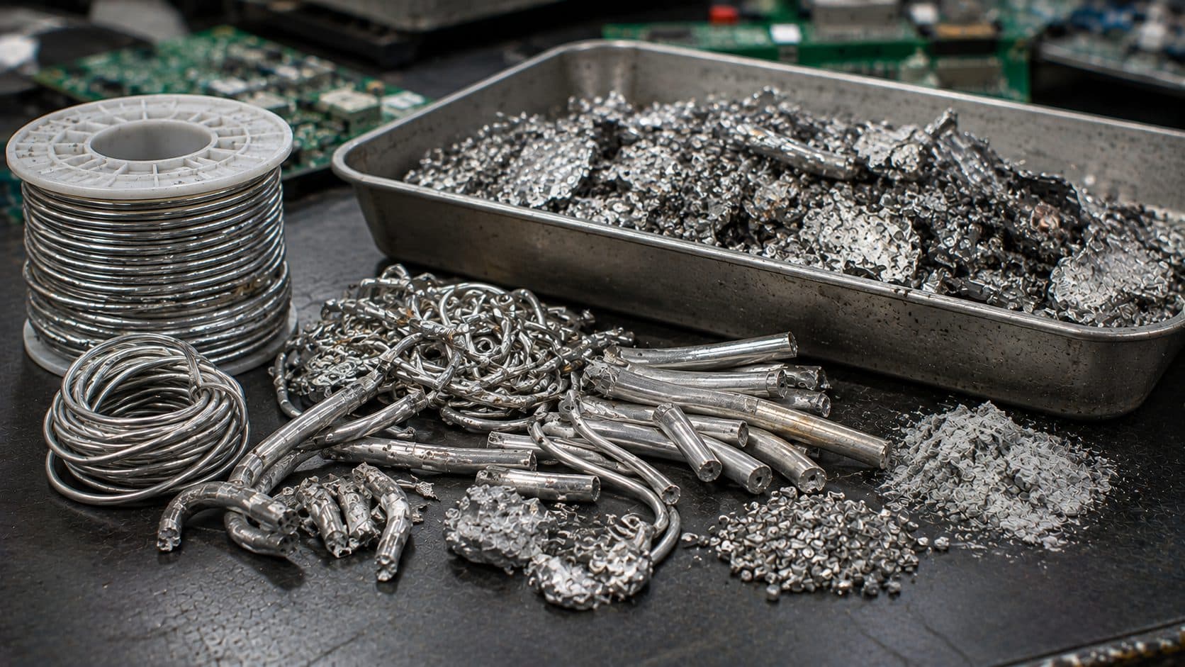 Tin & Solder Scrap buyer and procurement